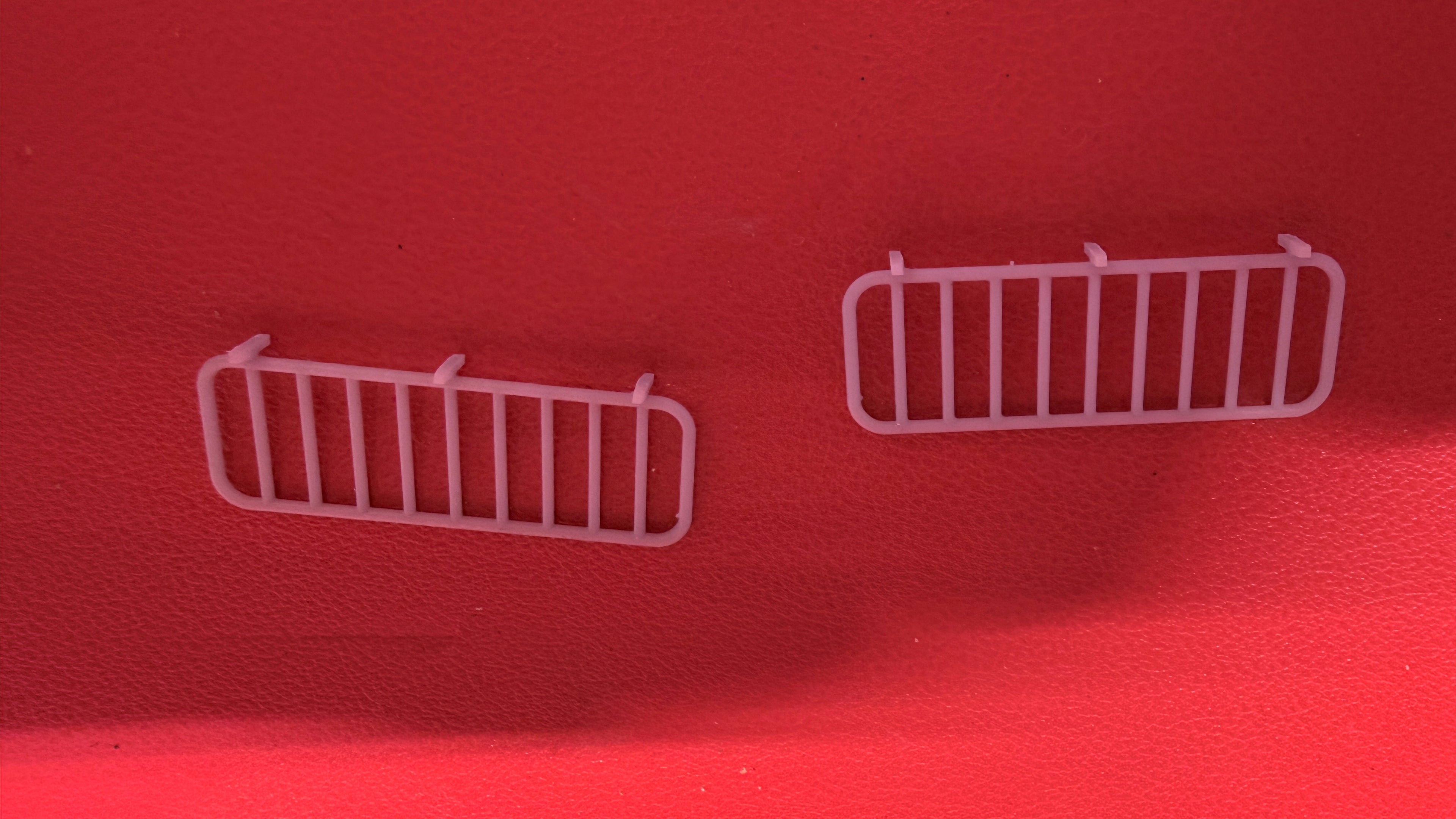 Set of two pedestrian barricades