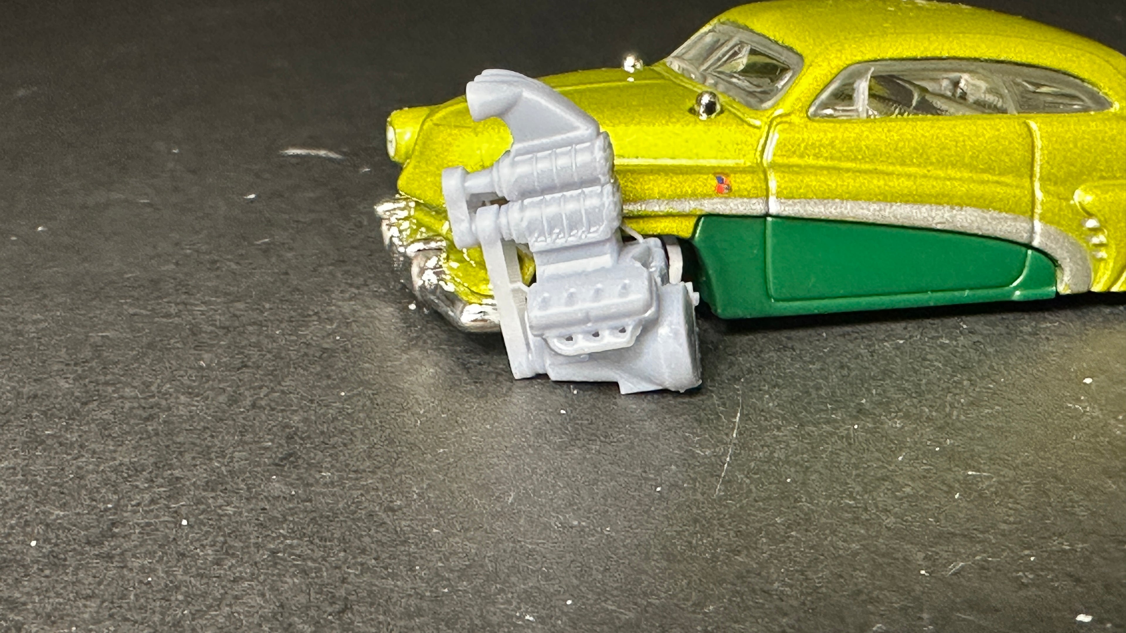 Tall Dual blown engine