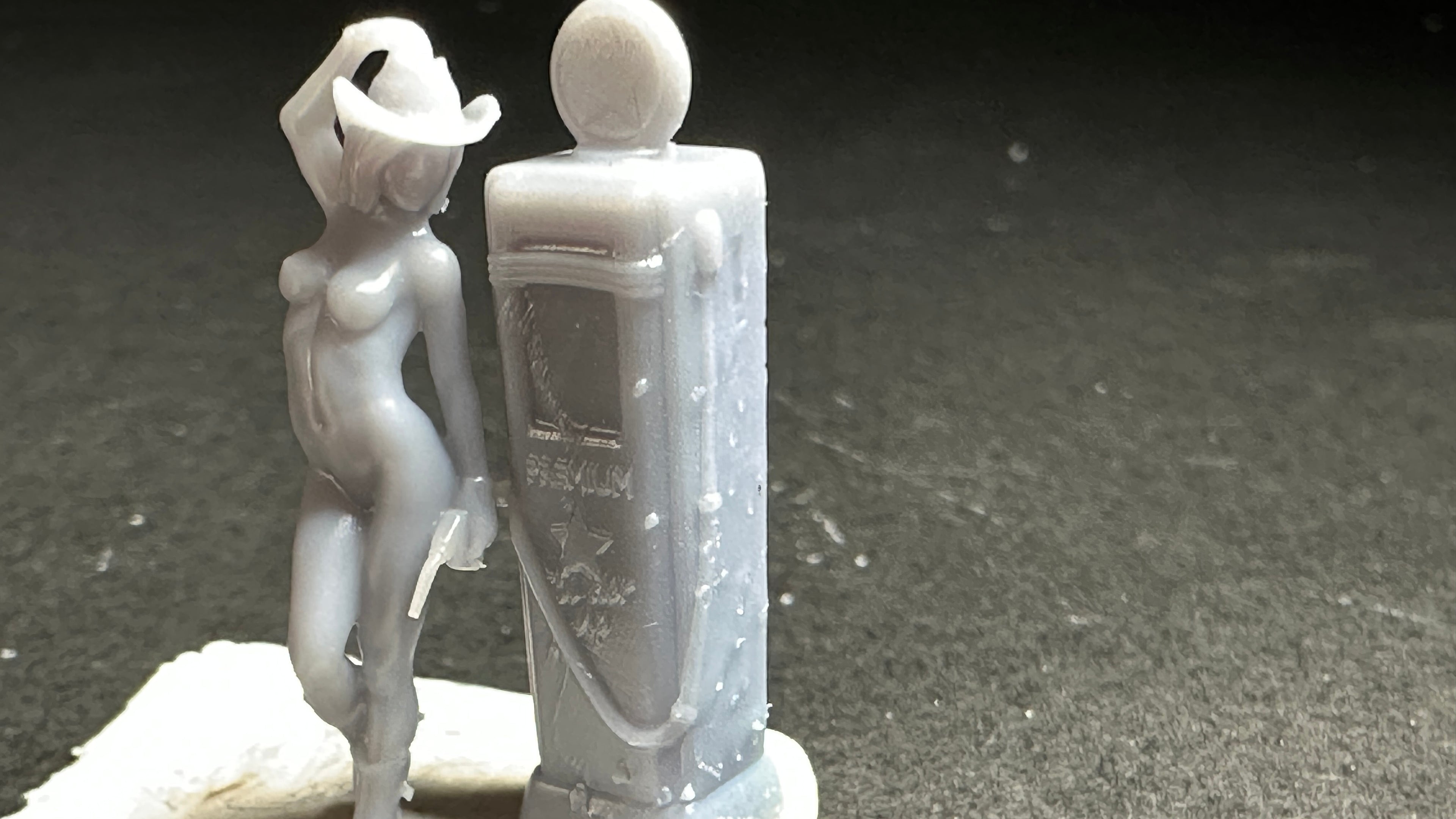 Brandee and gas pump NSFW