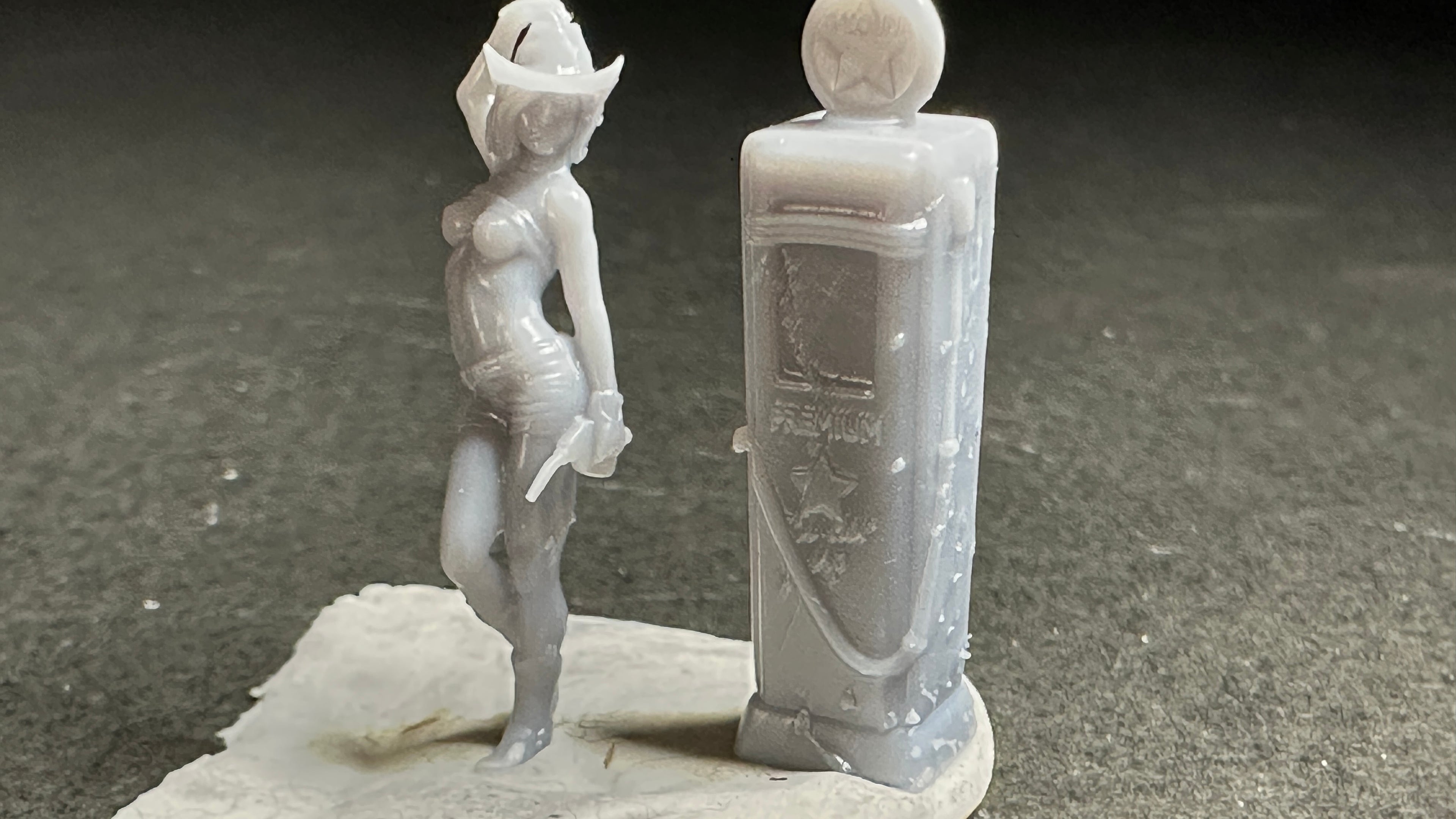 Brandee and gas pump NSFW