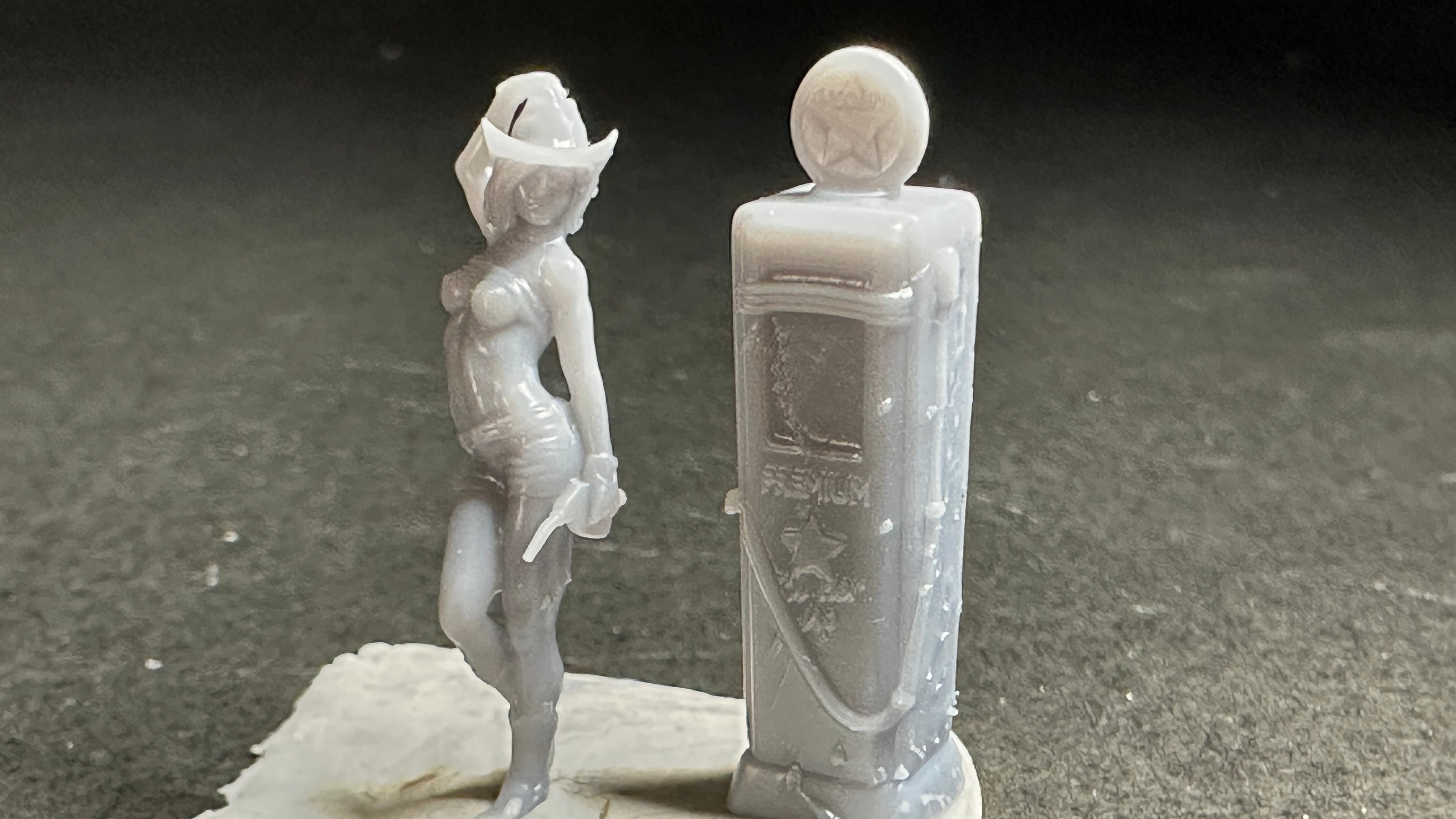 Brandee and gas pump NSFW