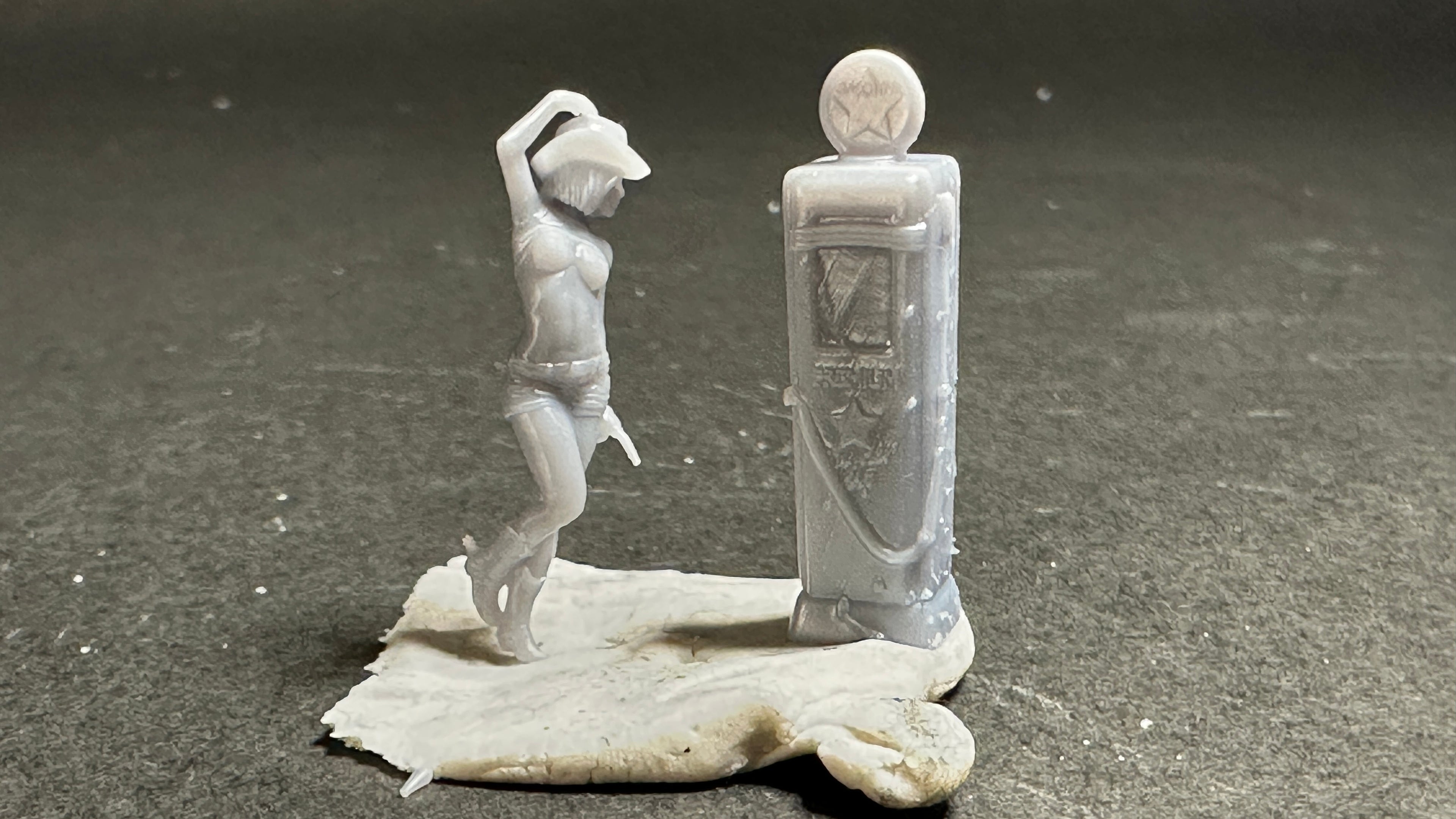 Brandee and gas pump NSFW